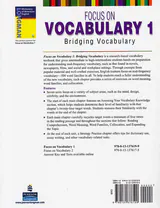 FOCUS ON VOCABULARY 1